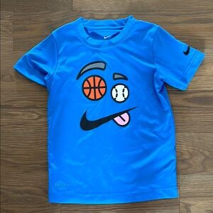 Nike Kids Blue Graphic T-Shirt